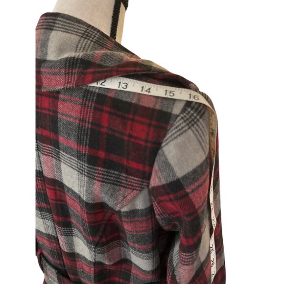 Converse One Star Plaid Coat - Picture 6 of 13